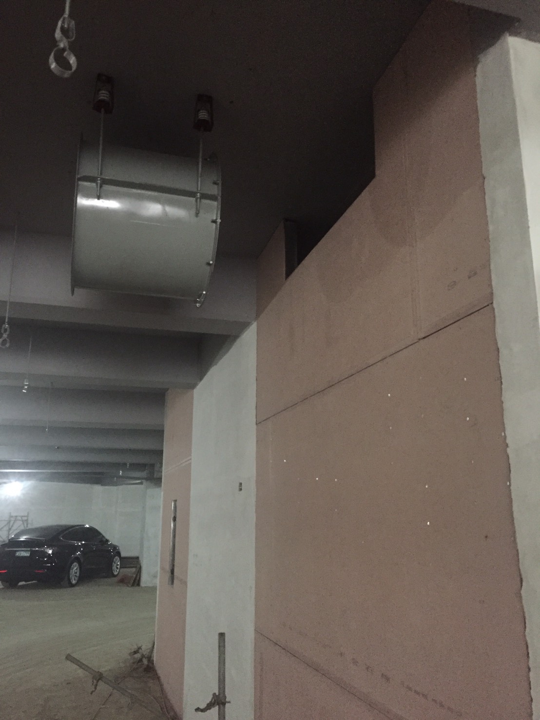 新北軸流式風機按裝