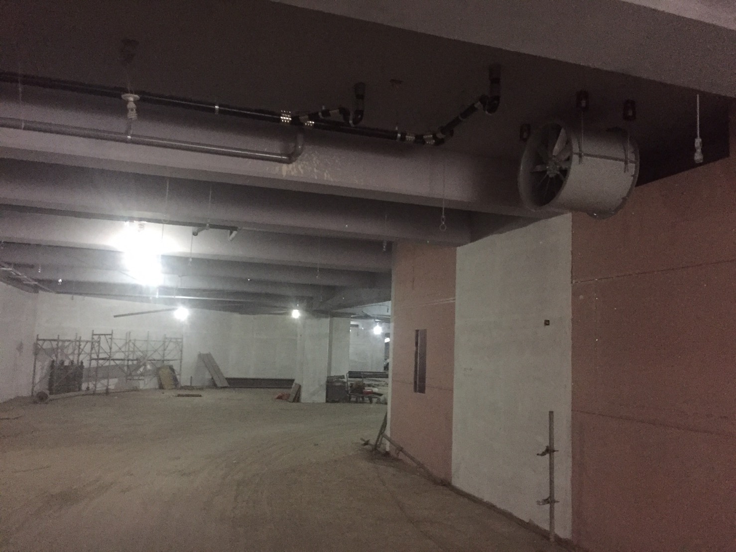 新北軸流式風機按裝