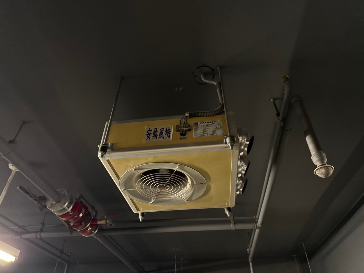 新北噴流式風機按裝