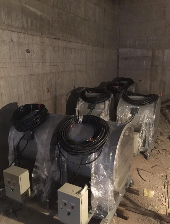 新北移動式風車組裝