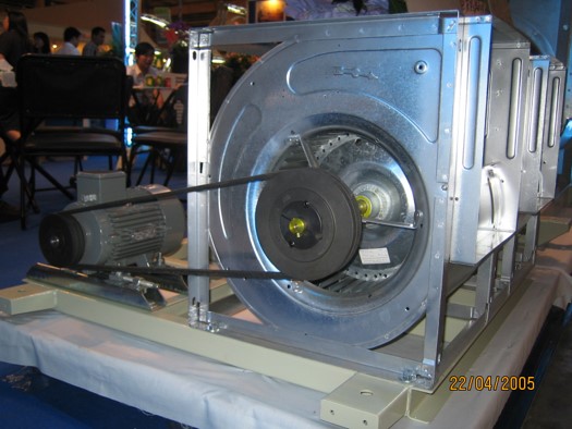 前傾單吸式風機