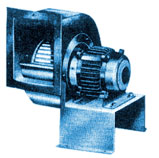 前傾直結式風機